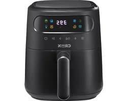 Digitale Luchtfriteuse - Airfryer - Gezond Bakken - Snelle Opwarmtijd - 3 Liter - Zwart