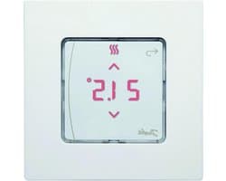 Kamerthermostaat - Digitale Thermostaat - Verwarming Regelen - App Bediening - Opbouwmontage - Wit