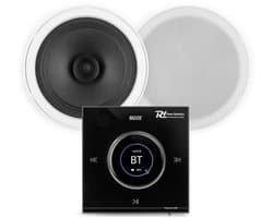 Power Dynamics badkamer speakers inbouw set - Speakers voor badkamer met Bluetooth B50B versterker