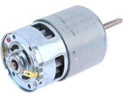 Borstelloze Grasmaaier Motor - Reserveonderdeel Motor - Gazononderhoud - Robuuste Ijzeren Constructie - 98 x 445 cm - Zilver