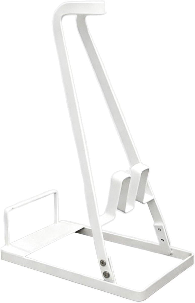 Vacuüm Opzetstuk Opslag - Stofzuigerstandaard Organizer - Reinigingsgereedschap Opbergen - Universeel Ontwerp - 90D x 45B x 200H cm - Wit — afbeelding 1