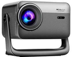 Beamer - Blackview PV1000 Max - Beamer met Apps - VIDAA OS - 1000 Lumens - 1080P Full HD Projector - 4K Ondersteuning - Ingebouwde Speakers - Bluetooth/WiFi