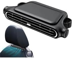 Autokoeler Ventilator - Dubbele Turbine - Rijcomfort Verhogen - Verstelbare Luchtstroom - 192 x 12 x 48 cm