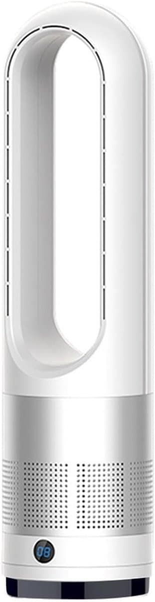 Bladloze Ventilator - Torenventilator - Luchtcirculatie - Stille Werking - 18 Inch - Wit — afbeelding 1