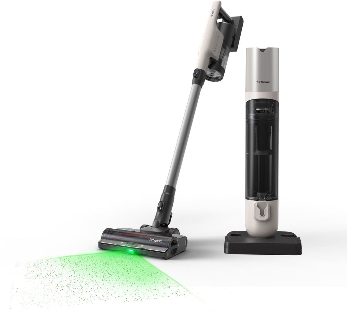 Tineco - Pure One Station 5 Pro - - automatische reiniging - 70 min operatietijd - 200 ariwatts — afbeelding 1