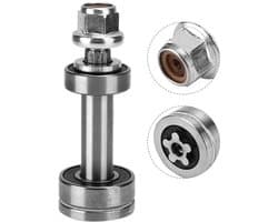 Spindelas Vervanging - Stevig Ijzermateriaal - Geschikt voor 44/46/50 Inch - Eenvoudige Installatie - Duurzaam - Optimaal Prestaties - Maaidek