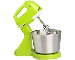 Keukenrobot Garde - Handmixer Voedselmixer - Bakken Cake Beslag - 2-in-1 Staand Handmodel - 1.7 Liter Kom - Wit