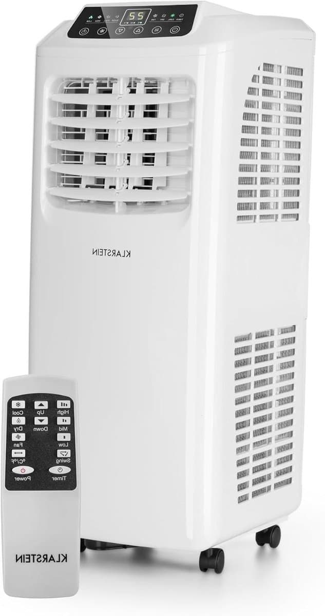 Mobiele Airco - Ventilator Ontvochtiger - Ruimte Koelen - Energieklasse A - 7000 BTU - Wit — afbeelding 1