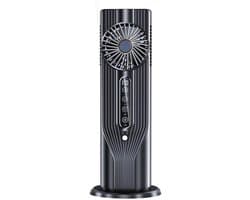 Draagbare Air Cooler - Toren Ventilator - Persoonlijke Koeling - Stille Waterkoeling - USB Aangedreven - Wit