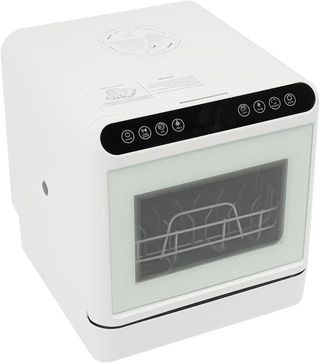 Compacte Vaatwasser - Mini Afwasmachine - Efficiënt Afwassen - 72°C Water Temperatuur - 6 Liter Tank - Wit — afbeelding 1