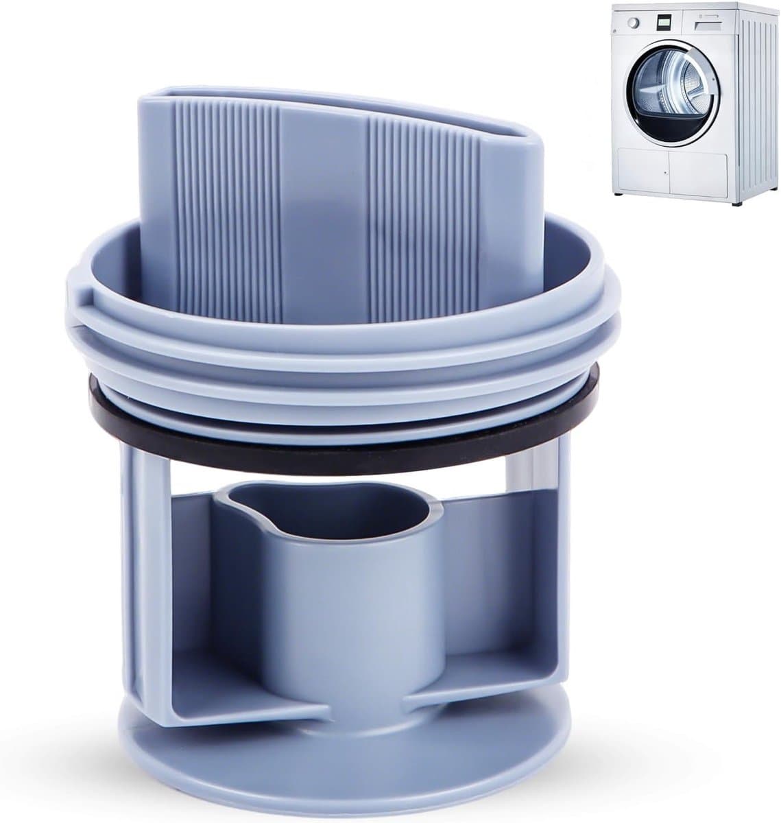 Felt filter voor wasmachine en droger - vervangend filter voor Bosch, Siemens en Neff - 00647920, 00605010, 00602008 - optimale filtratie en onderhoud — afbeelding 1