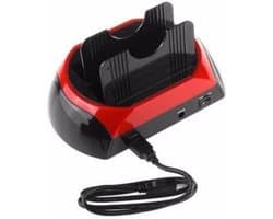 Harde Schijf Docking Station - Externe Lezer - Data Overzetten - Dubbele Interface - 2.5/3.5 Inch - Zwart