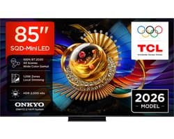 TCL 85Q7D Pro - 85 inch - 4K SQD-MiniLED - 2026 - Smart TV