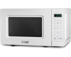 Kleine magnetron - Compact apparaat - Snel opwarmen - Digitaal display - 315 x 429 cm - Wit