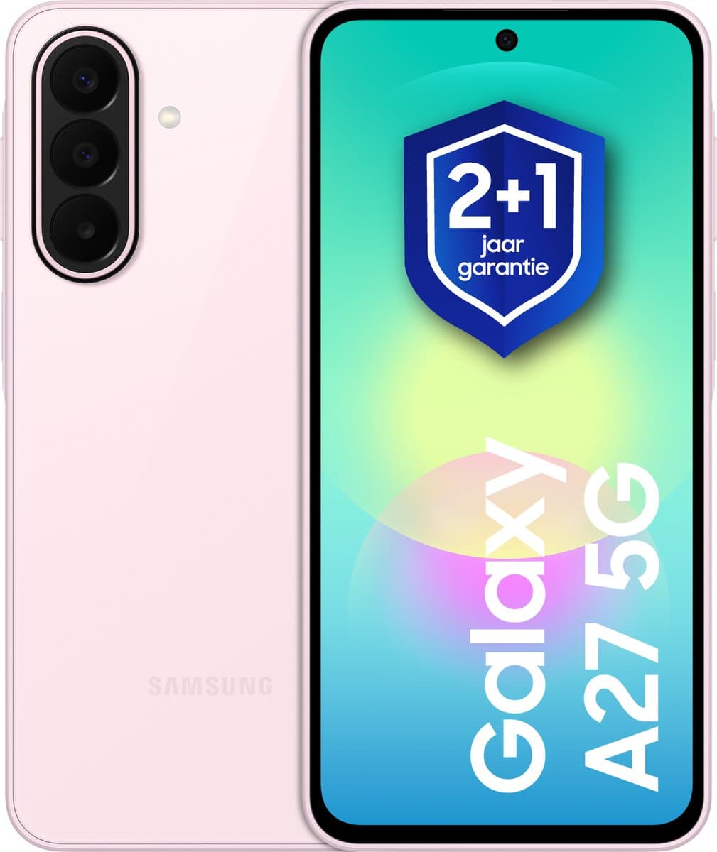 Samsung Galaxy A27 5G - 128GB - Light Pink +1 jaar extra garantie — afbeelding 1