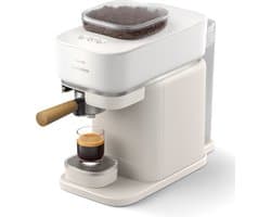 Philips Baristina - BAR307/20 - Semi-Automatische Espressomachine - Pistonmachine - Koffiemachine met Bonen - 2026 Editie - Wit