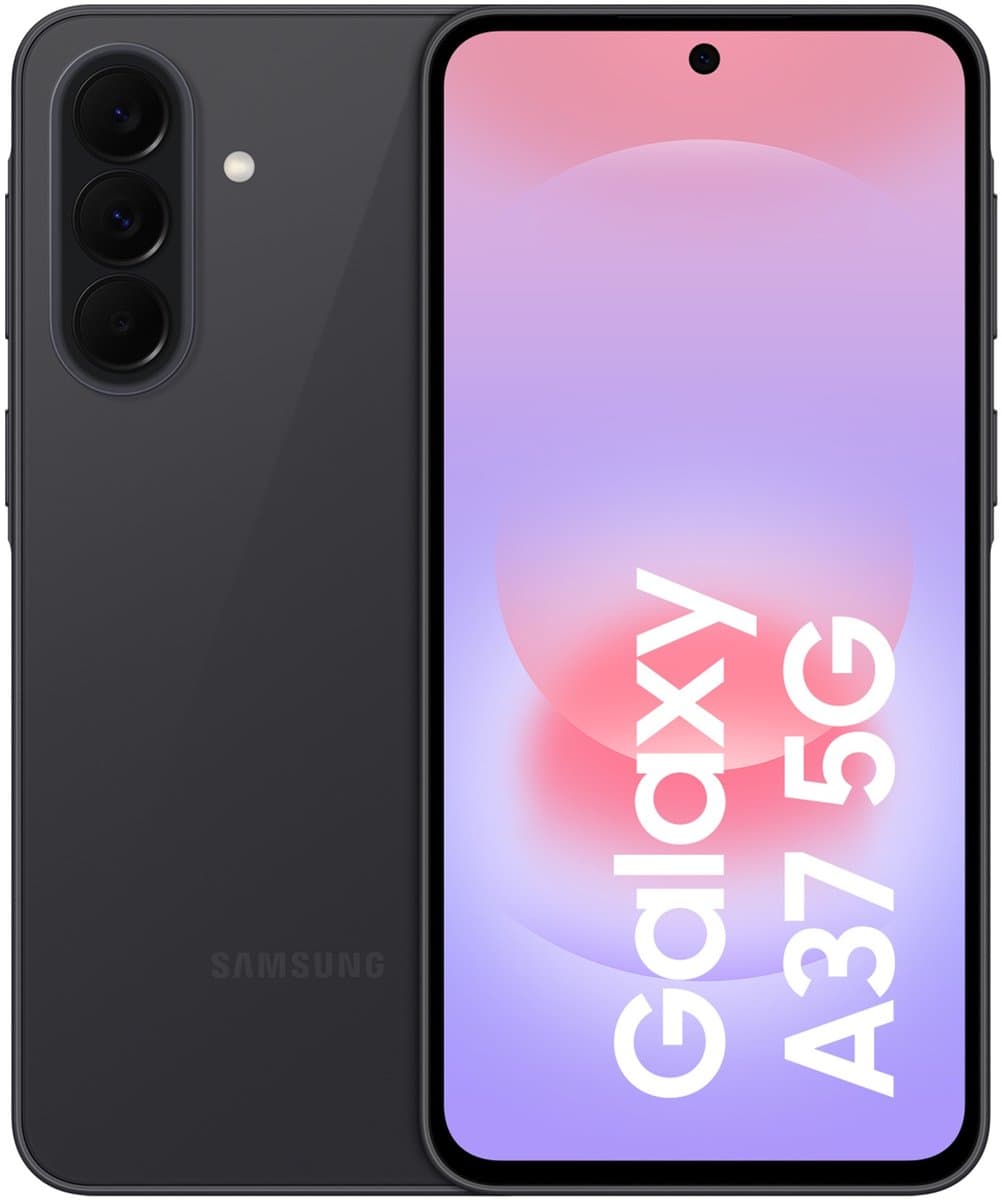 Samsung Galaxy A37 5G - 128GB - Awesome Charcoal — afbeelding 1