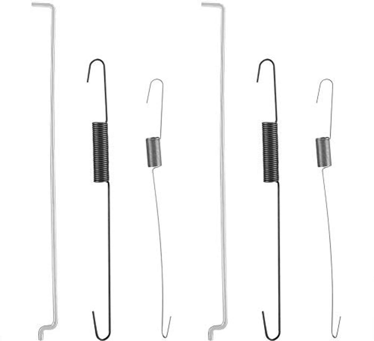 Dailygoods- Gasklepveer Set - 2x Terugstelveer - 2x Veer voor Snelheidsregeling - Voor GX140/GX160 - Metaal - Slijtvast - Motoronderdeel — afbeelding 1
