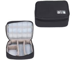 Dailygoods- Koffiemachine Tas Draagbaar - Opbergtas - Multifunctioneel - Zeildoek/Spons - 25 x 19 x 10 cm - Lichtgewicht 192 gram