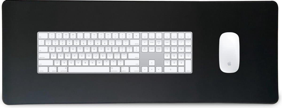 Thredo Gaming Muismat XXL - 80x30 cm - Zwart — afbeelding 1