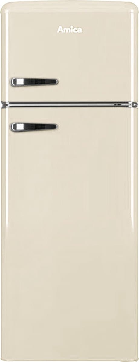 Amica AR7252C - Retro - Koel-vriescombinatie - Crèmekleur - 245 L - H 166.5 cm B 55 cm — afbeelding 1