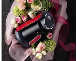 Arzum OKKA Minio Red - Turkse Koffiemachine - Zwart & Rood | 4 kopjes | OK004-R - Black & Red | Turkish Coffee Maker
