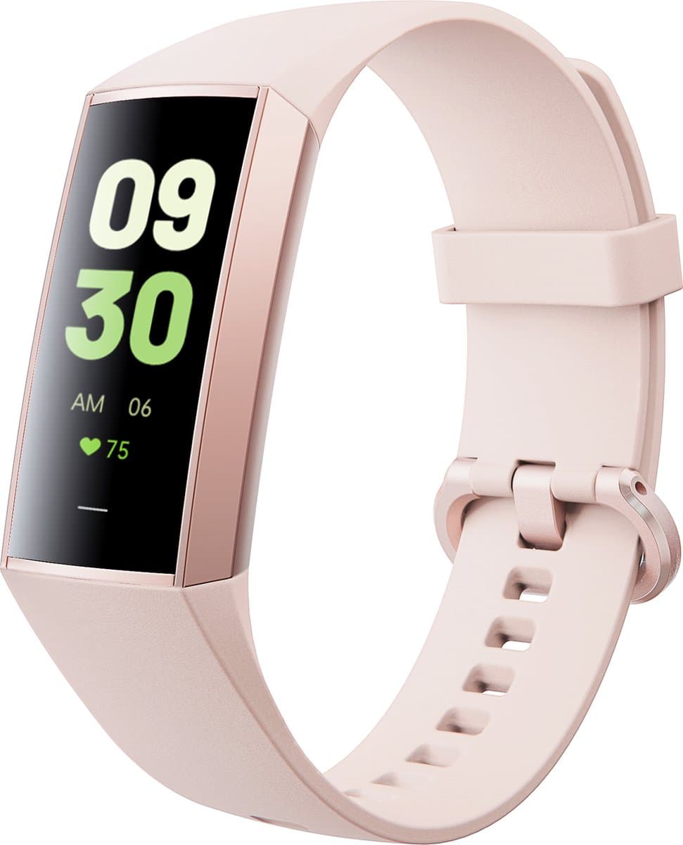 Kiraal Horizon - Stappenteller - Activity Tracker - Temperatuurmeter - Bloeddrukmeter - Hartslagmeter - Smartwatch - Horloge - Dames - Nederlandse Handleiding - Rose — afbeelding 1
