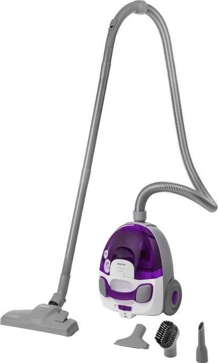 Zakloze stofzuiger - SENCOR - SVC-512VT - 890 W - 76 dB - 1,5 L - Paars — afbeelding 1