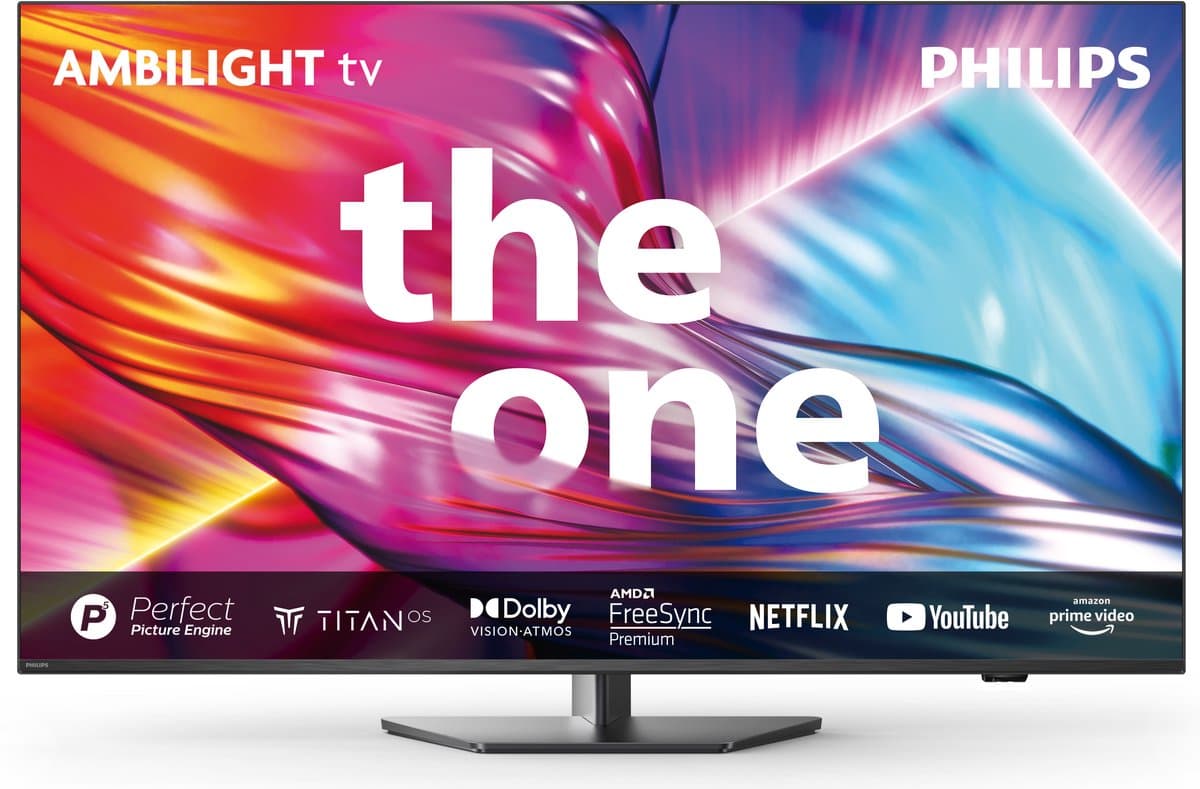 Philips The One 55PUS8909/12 - 55 inch - 4K LED - 2024 - Smart TV — afbeelding 1