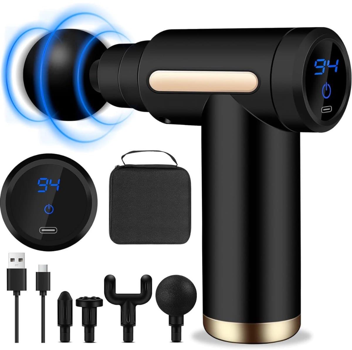 VELTRR® Massage Gun Professioneel - Massage Apparaat - Theragun — afbeelding 1