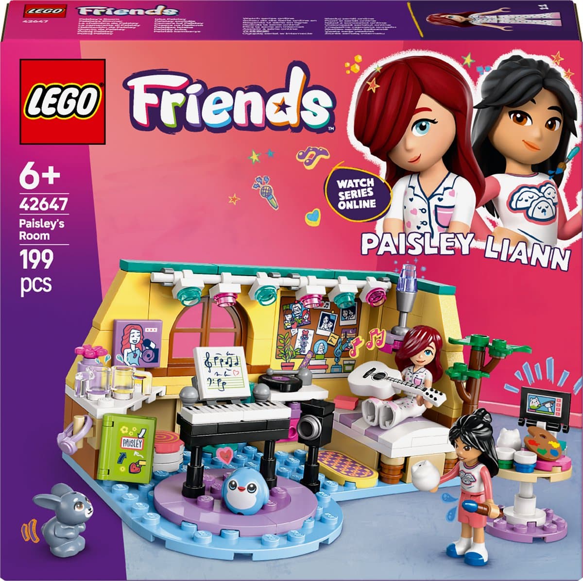 LEGO Friends - Paisley's kamer Constructiespeelgoed — afbeelding 1