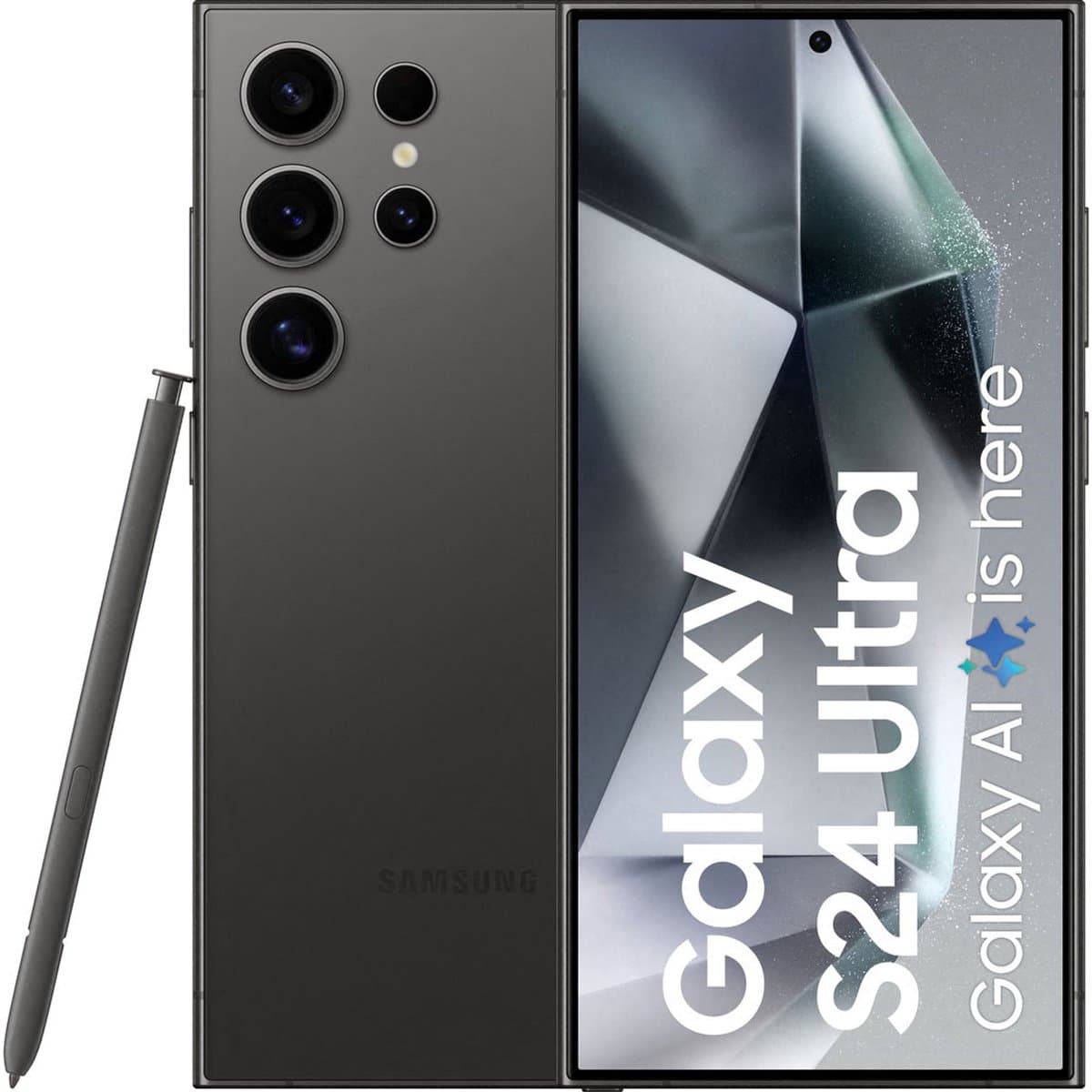 Samsung Galaxy S24 Ultra 5G - 256GB - Titanium Black — afbeelding 1