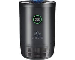 Chesto Luchtreiniger / Air purifier met HEPA-13 & Koolstoffilter - CADR 220 m³/h - Bestrijdt Bacteriën & Allergieën - 4 Standen