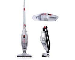 Dirt Devil Steelstofzuiger Draadloos DD9007 - 2-in-1 - Stofzuiger en Kruimeldief - 105W - Grijs