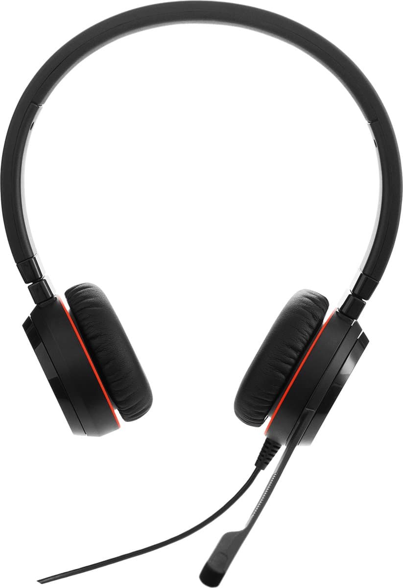 Headphones with Microphone Jabra Q711664 Black (1 Unit) — afbeelding 1