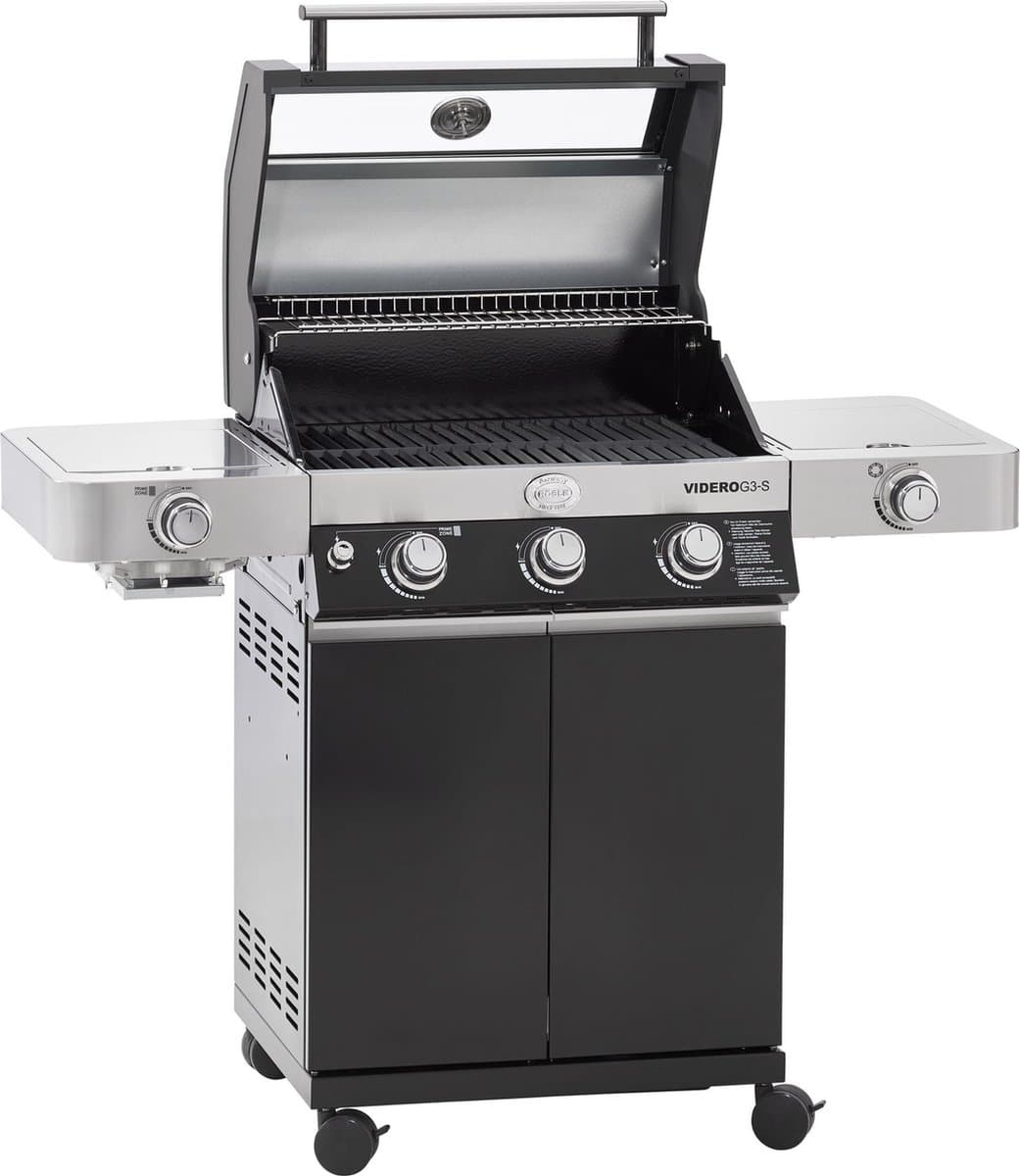 Rösle - Gas Barbecue - Video G3-S - Vario - Infrarood Brander - Zwart — afbeelding 1