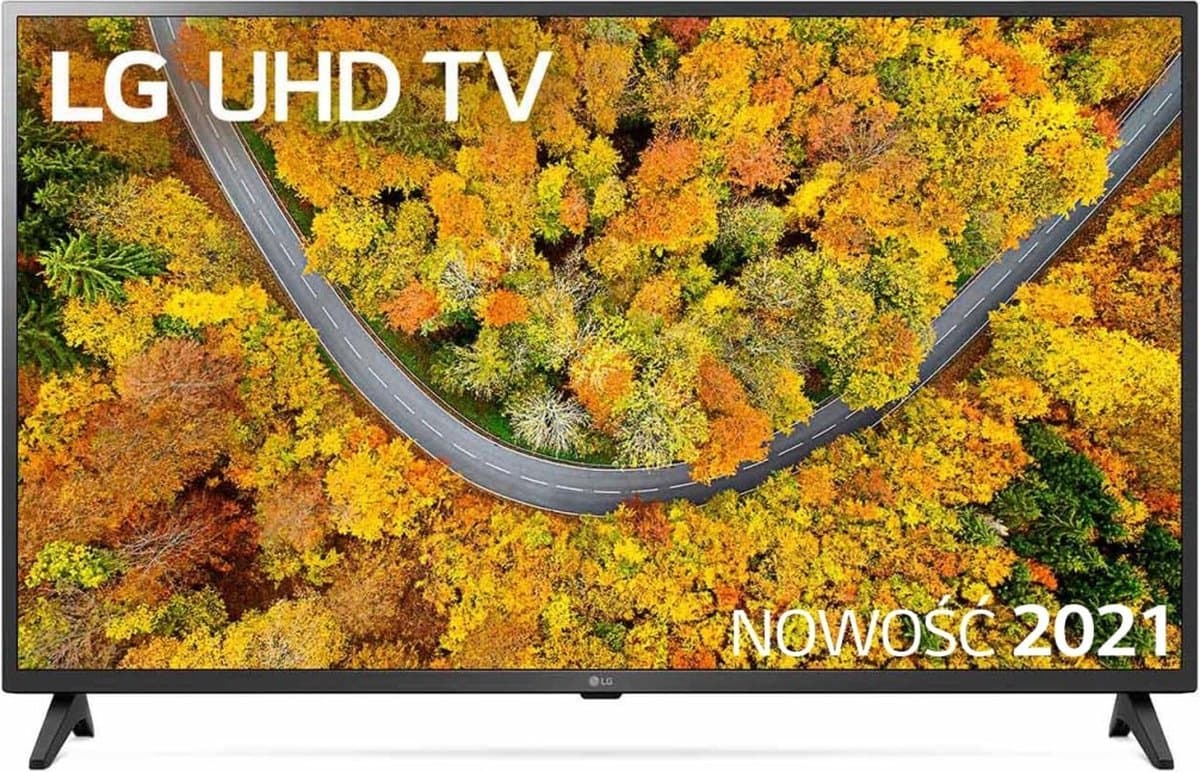 LG 43UP75003LF - 43 inch - 4K LED - 2021 - Buitenlands model — afbeelding 1