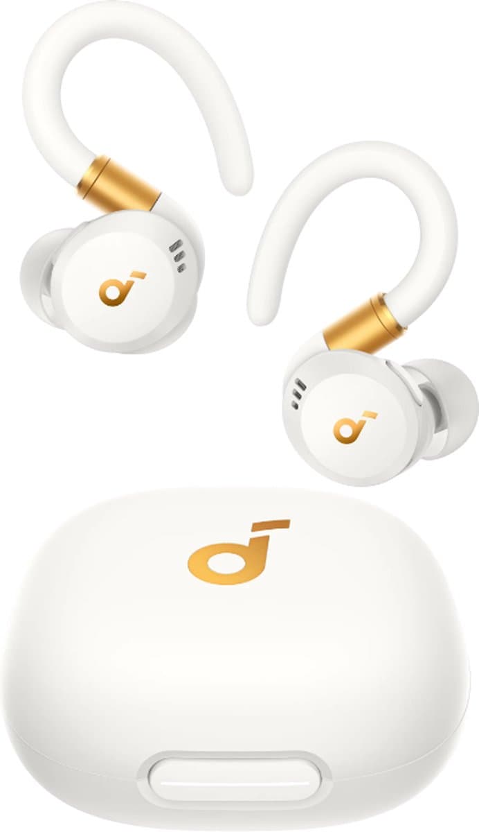 Anker soundcore Sport X20 ANC - Draadloze Oordopjes met Oorhaken - Wit — afbeelding 1