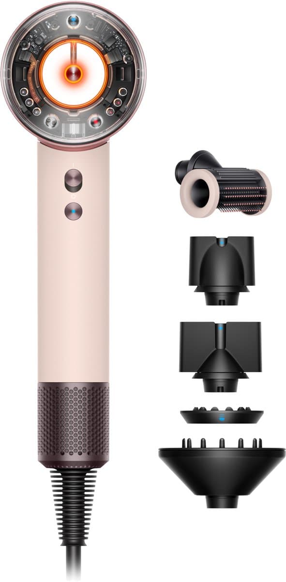 Dyson Supersonic Nural Straight + Wavy Ceramic Pink — afbeelding 1