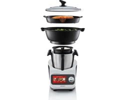Arzum Thermogusto Multifunctionele Smart Keukenmachine AR1181-0200 | Wit - 1300W - Multifunctioneel - 3.5L - Smart functionaliteit