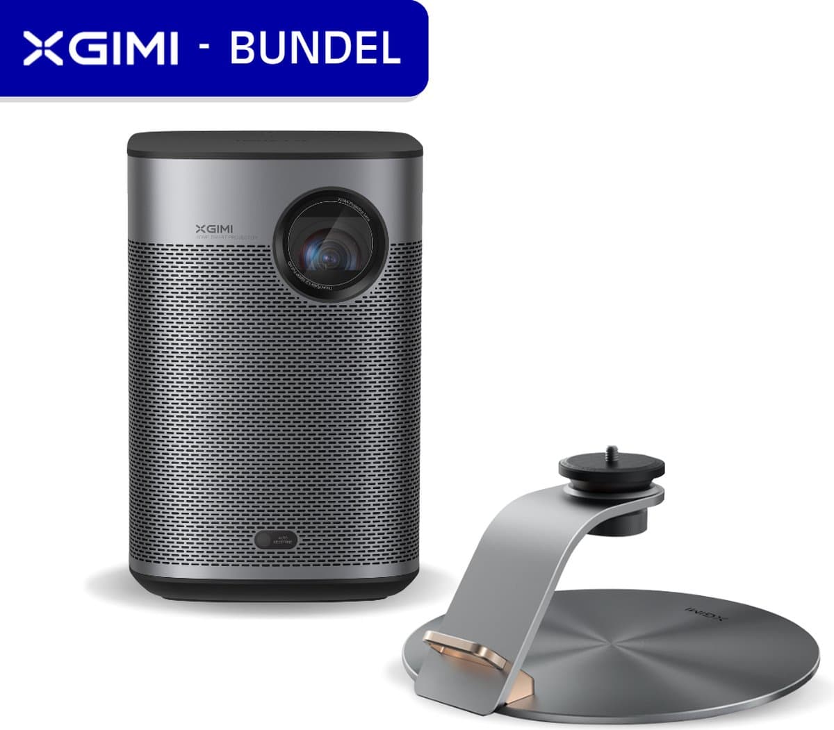 XGIMI Halo+ met X-Desktop standaard - Draagbare Smart-projector - Beamer - Harman/Kardon 2 x 5W luidsprekers - Chromecast - 700 ISO Lumen - Dolby Audio - Bluetooth - DTS-HD — afbeelding 1