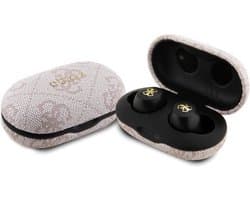 Guess True Wireless 4G Metal Bluetooth In-Ear Oordopjes - Roze