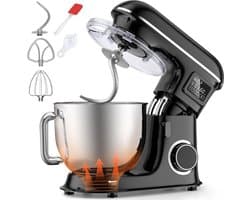 ApexArte® Keukenrobot - Keukenmixer - Deegmachine Zwaar Deeg