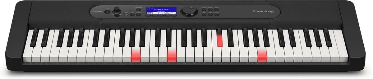 Casio LK-S450 - Keyboard - 61 verlichte toetsen - inclusief adapter - 600 geluiden - 200 ritmes - microfoon aansluiting — afbeelding 1