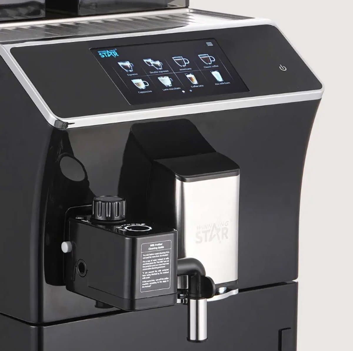 Winning Star St-9882 Volautomatische Espressomachine – Met 3.5-inch Tft Lcd Kleurenscherm — afbeelding 1