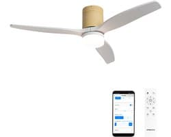 CREATE - Stille 40W plafondventilator met technische ABS bladen in verschillende maten - WIND CALM