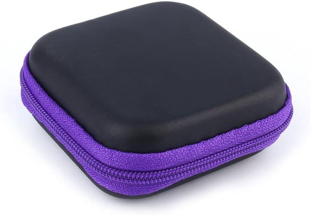 Opbergetui voor Sleutelhanger - Stevige Hardcase met Hoofdtelefoon- en USB-opbergmogelijkheden — afbeelding 1