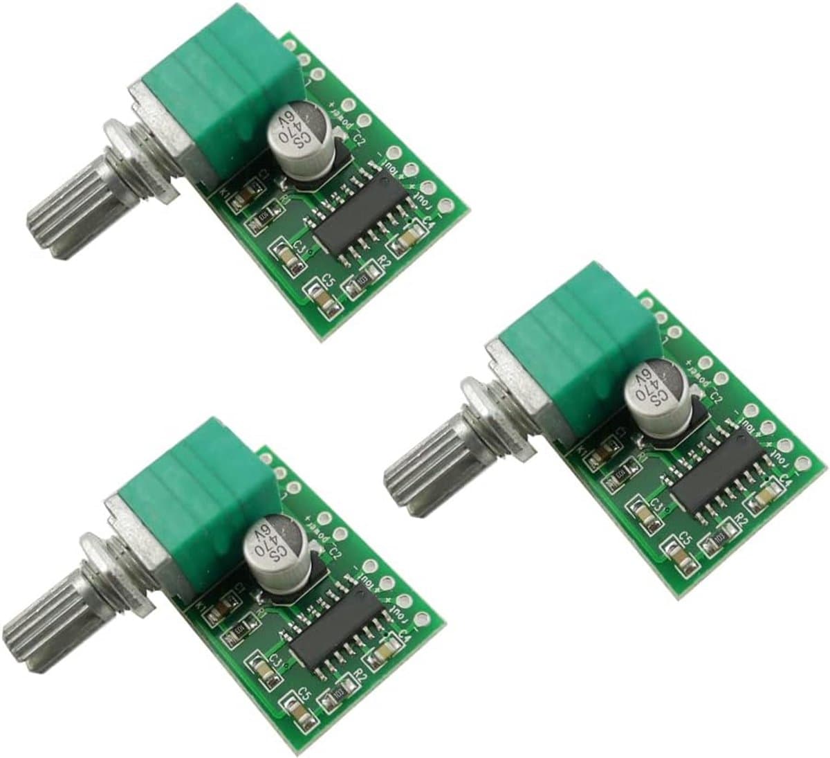 Mini 2 Kanaals 3W Digitale Stereo Versterker Board 5V USB Voeding — afbeelding 1