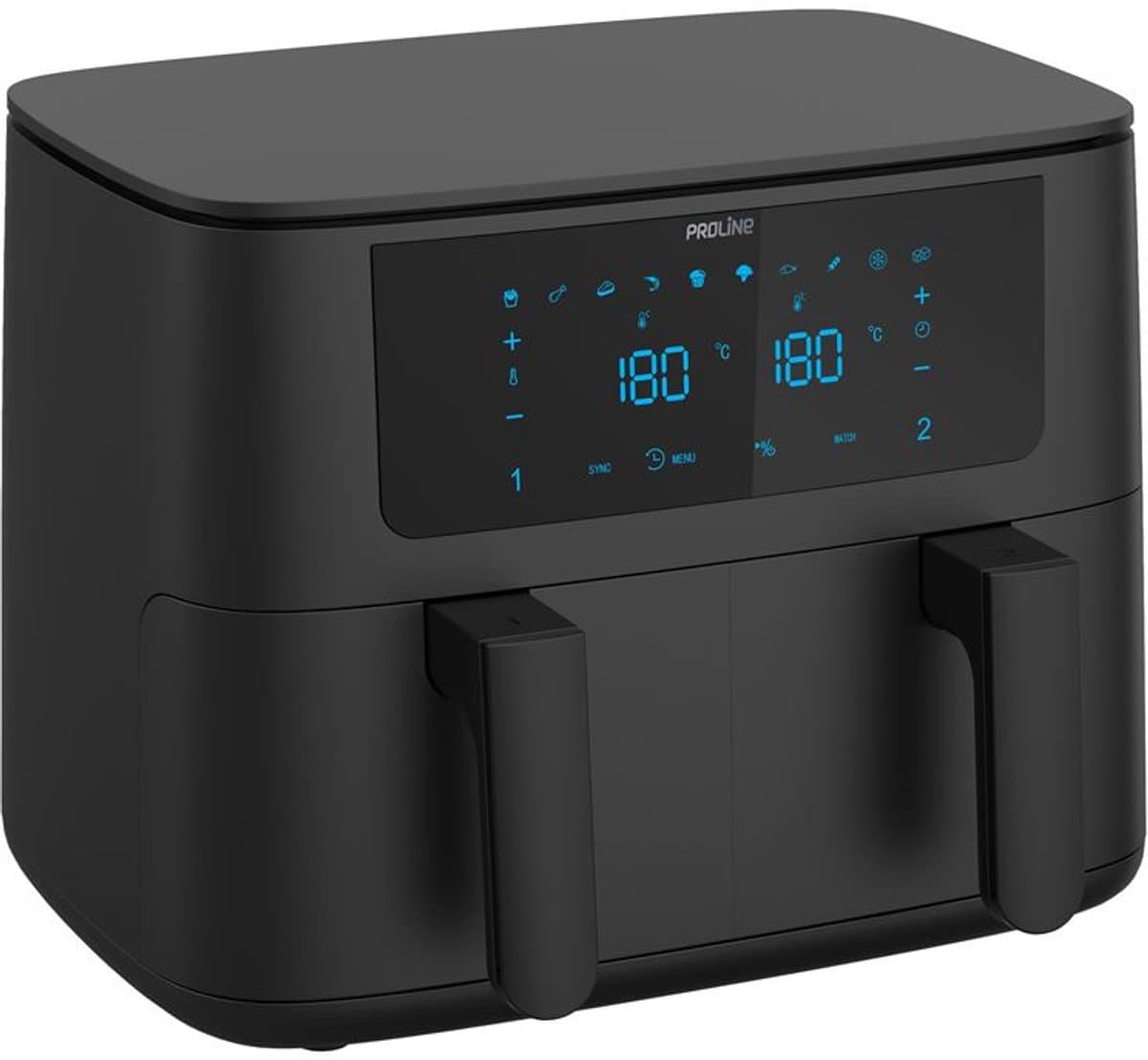 Proline Aitfryer AFD44D 2600 W Zwart — afbeelding 1