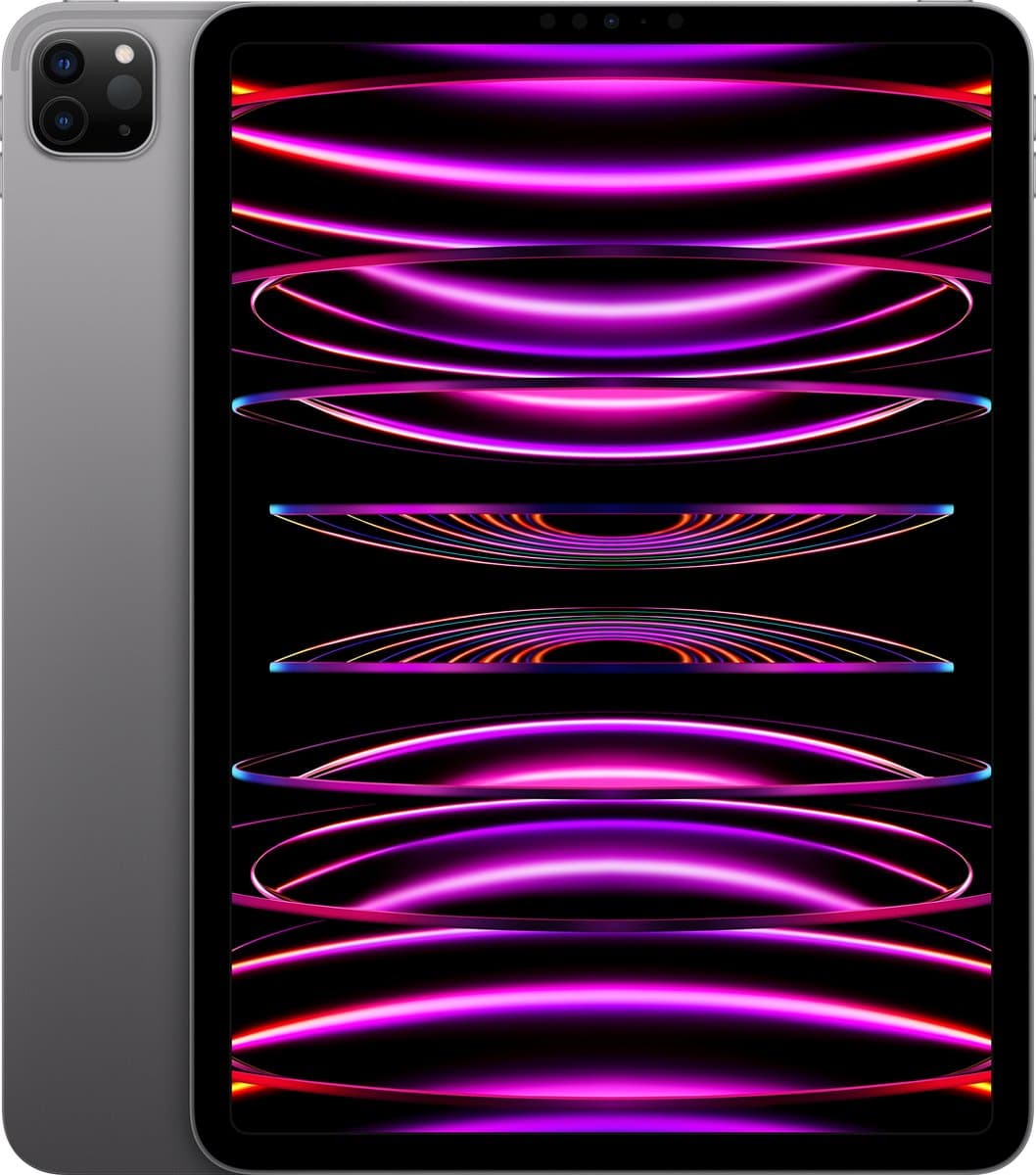 Apple iPad Pro (2022) - 12.9 inch - WiFi - 128GB - Spacegrijs - 6e generatie — afbeelding 1